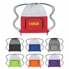 Mesh Sports Pack w/ Front Pocket (Screen Printed) Mesh Sports Pack w/ Front Pocket (Screen Printed)